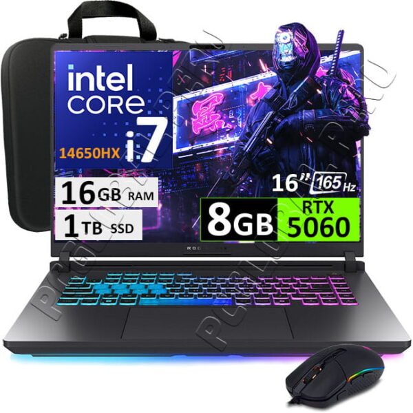 ASUS ROG STRIX G16 G615JMR, CORE I7-13650HX, 16GB, 1TB, RTX5060