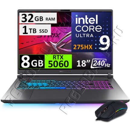 ASUS ROG STRIX G18 G815LM, ULTRA 9-275HX, 32GB, 1TB, RTX5060 8GB