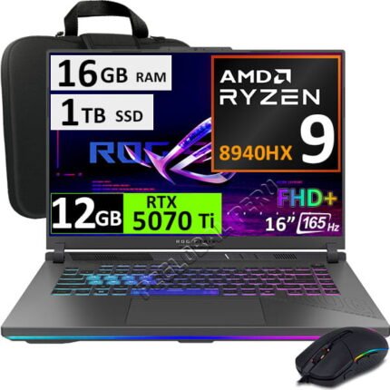 Asus ROG Strix G16 G614PR, Ryzen 9-8940HX, 16GB, 1TB, RTX5070TI