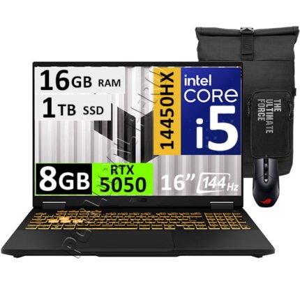 Asus Tuf F16 Fx608jhi, Core I5-14450hx, 16gb, 1tb, Rtx5050