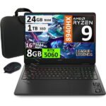 Hp Omen 16 Gaming, Ryzen 9-8940hx, 24gb, 1tb, Rtx5060, Espanol