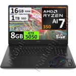 HP OMEN 17-DB100, RYZEN AI 7-350, 16GB, 1TB, RTX5050 8GB, 17.3"