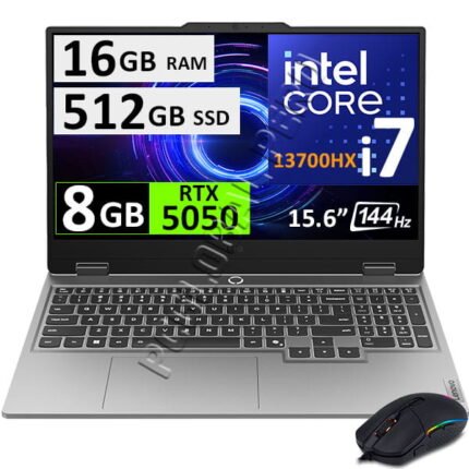 LENOVO LOQ 15IRX10, CORE I7-13700HX, 16GB, 512GB, RTX5050, 15.6"