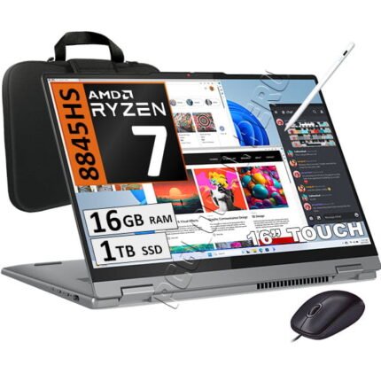 Lenovo Ideapad 5 2-en-1 16ahp, Ryzen 7-8845hs, 16gb, 1tb, Touch