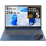 Lenovo Ideapad Slim 3 15amn8, Ryzen 5-40, 8gb, 256gb, 15.6', En