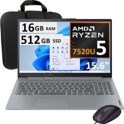 LENOVO IDEAPAD SLIM 3 15AMN8, RYZEN 5-7520U, 16GB, 512GB, 15.6", ES
