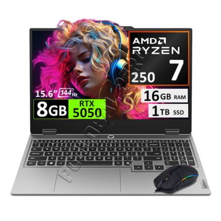 Lenovo Loq 15ahp10, Ryzen 7-250, 16gb, 1tb, Rtx5050, 15.6" 144hz