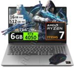 Lenovo Loq 15arp10e, Ryzen 7-7735hs, 16gb, 512gb, 6gb Rtx4050