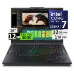 Lenovo Thinkpad P16 Gen3, Ultra 7-255hx, 32gb, 1tb, Rtx Pro 3000