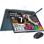 LENOVO YOGA 7 2-EN-1, RYZEN AI 7-350, 32GB, 1TB, 14" OLED X360