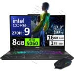 MSI CYBORG 17 B2RWFKG, CORE 9-270H, 16GB, 1TB, 17.3", RTX5060