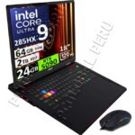 MSI RAIDER 18 HX AI, ULTRA 9-285HX, 64GB, 2TB, RTX5090 24GB, 18"