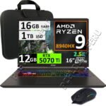 MSI VECTOR A16 HX A8WHG, RYZEN 9, 16GB, 1TB, RTX 5070TI 12GB, 16"